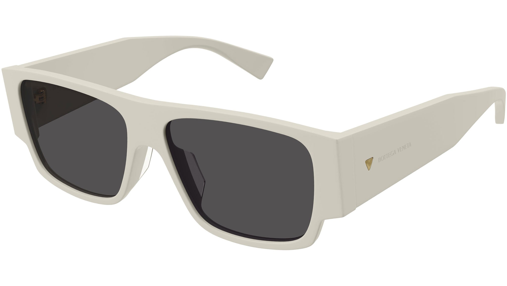 Occhiali da sole BOTTEGA VENETA BV1286S Shiny solid chalk white