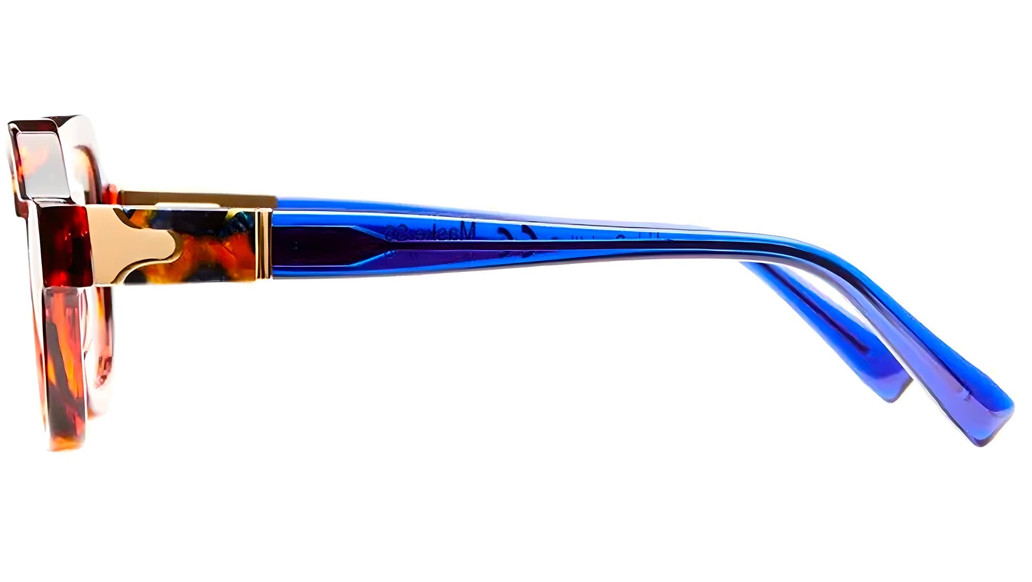 Occhiali da vista KUBORAUM S6 Havana fire blue
