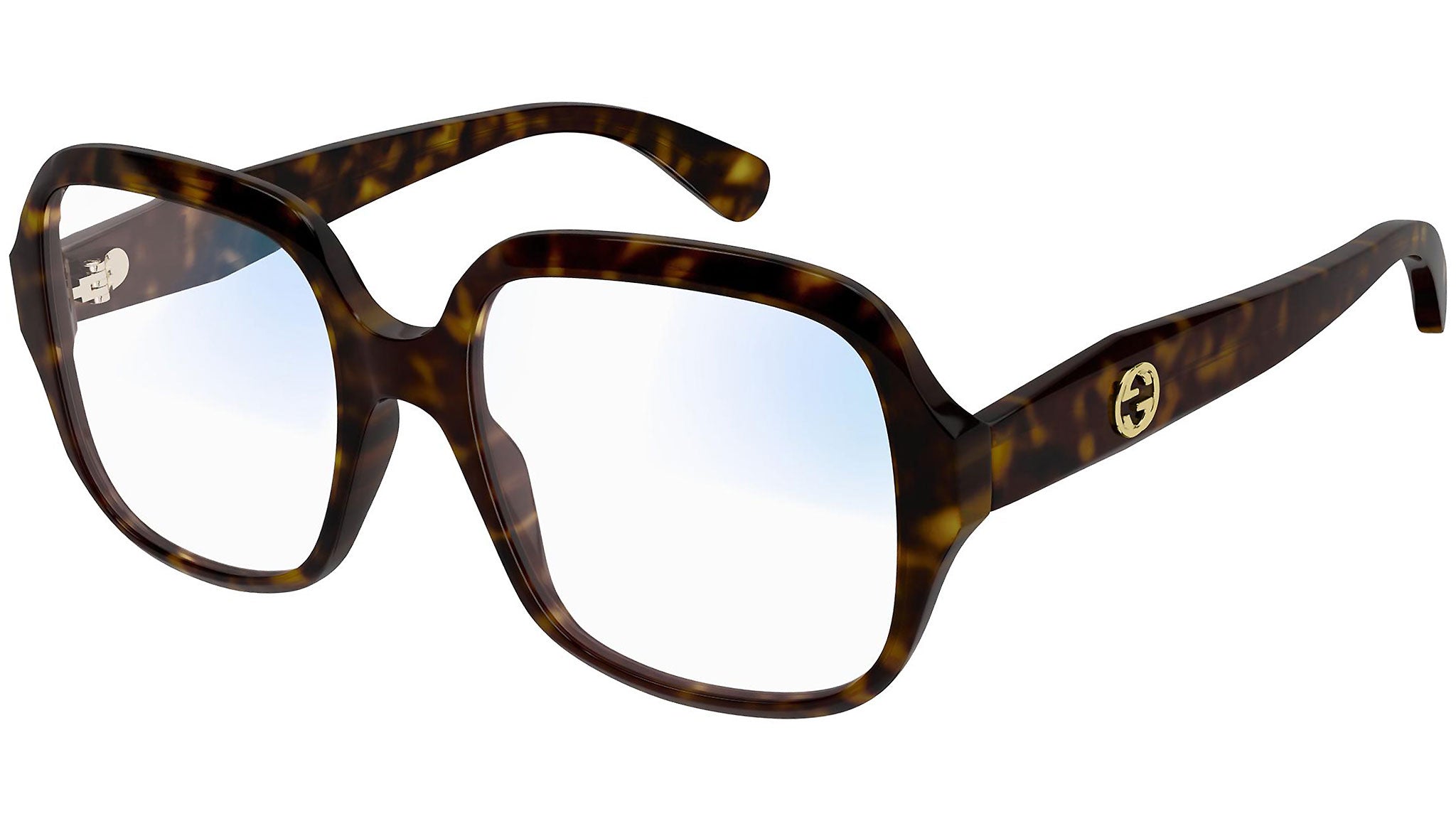 Occhiali da sole GUCCI GG0799S Shiny dark havana