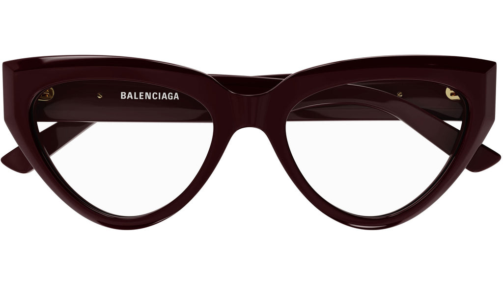 Occhiali da vista BALENCIAGA BB0276O Shiny solid dark wine red