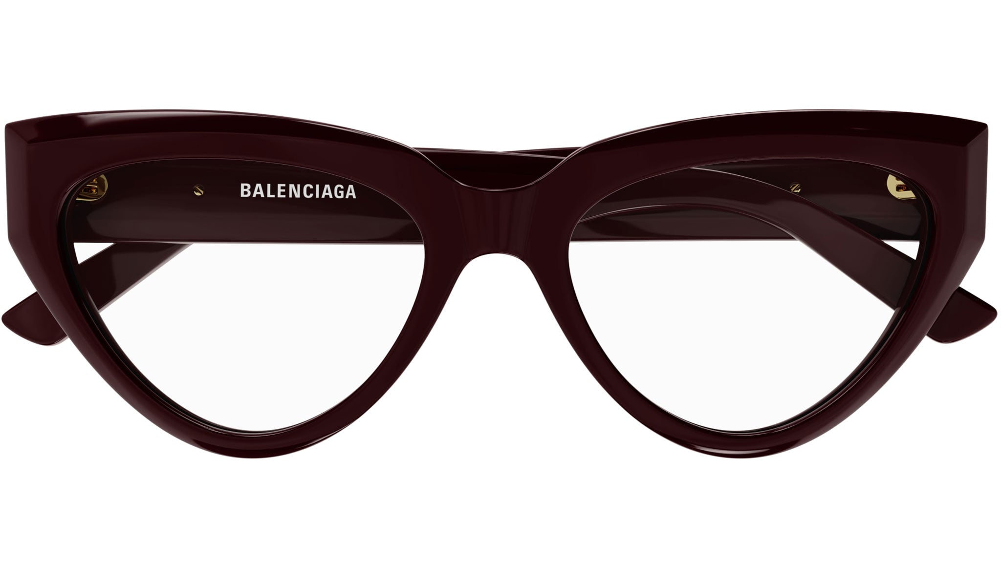 Occhiali da vista BALENCIAGA BB0276O Shiny solid dark wine red