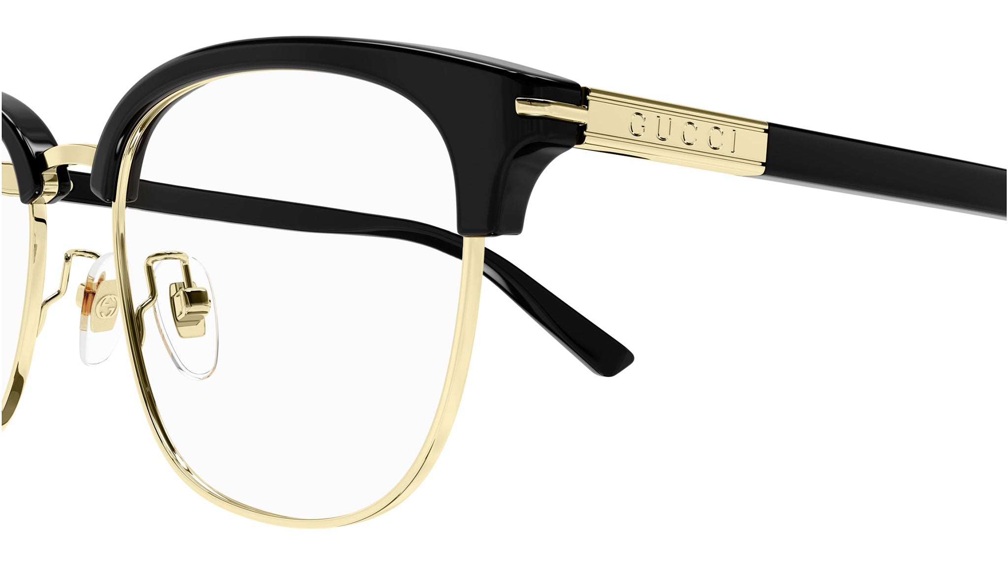 Occhiali da vista GUCCI GG1901OA Shiny black with gold metal parts