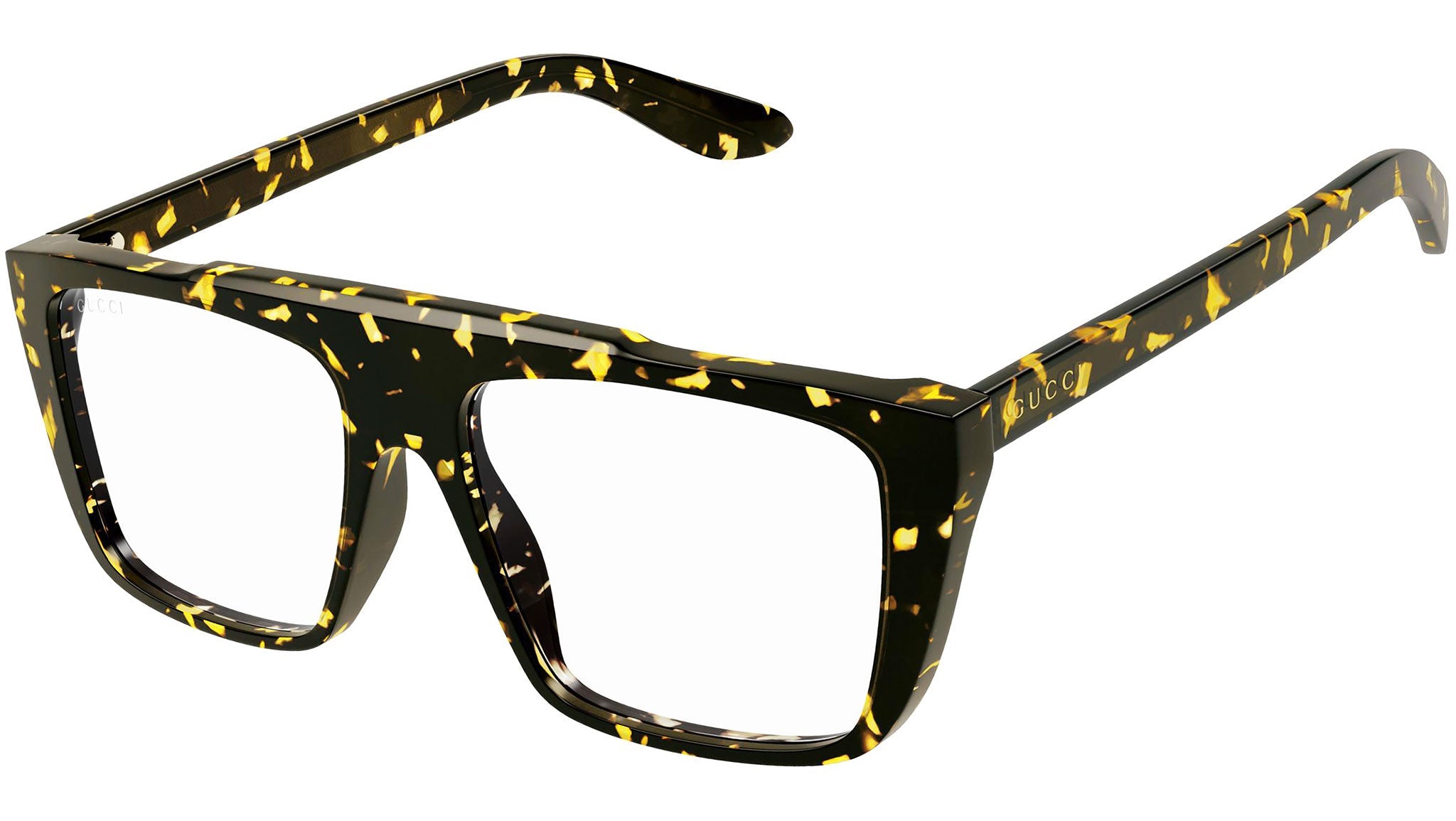 Occhiali da vista GUCCI GG1040O Shiny dark havana