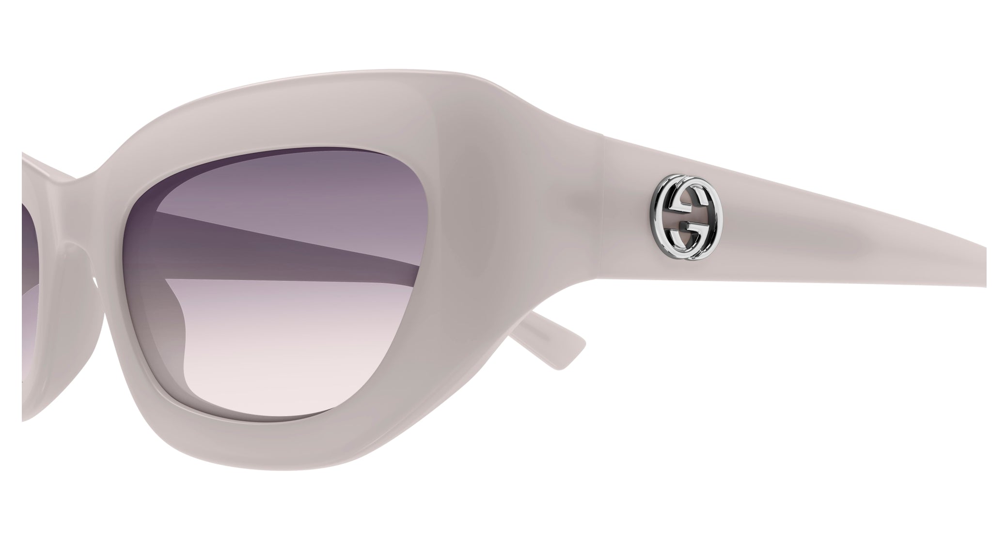 Occhiali da sole GUCCI GG1784S Matte milky light grey