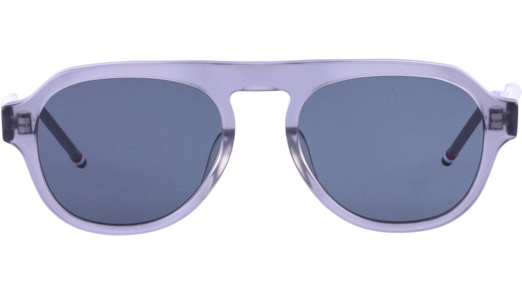 Occhiali da sole THOM BROWNE UES416A Satin crystal grey