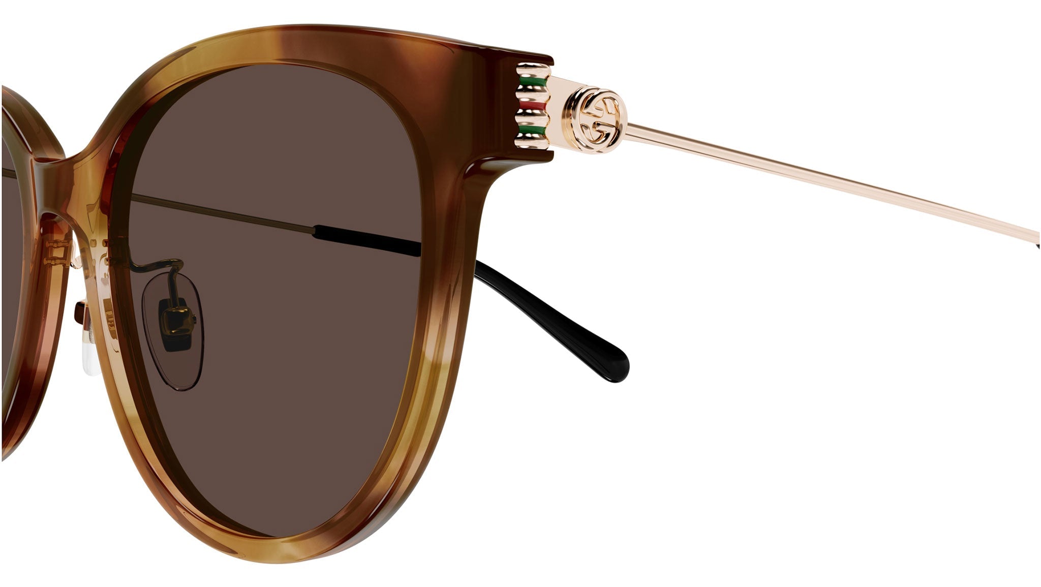 Occhiali da sole GUCCI GG1883SK Shiny vintage brown havana