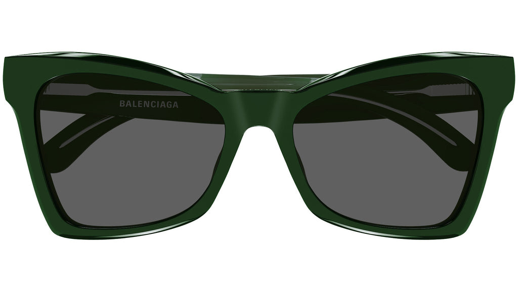 Occhiali da sole BALENCIAGA BB0231S Shiny solid dark green