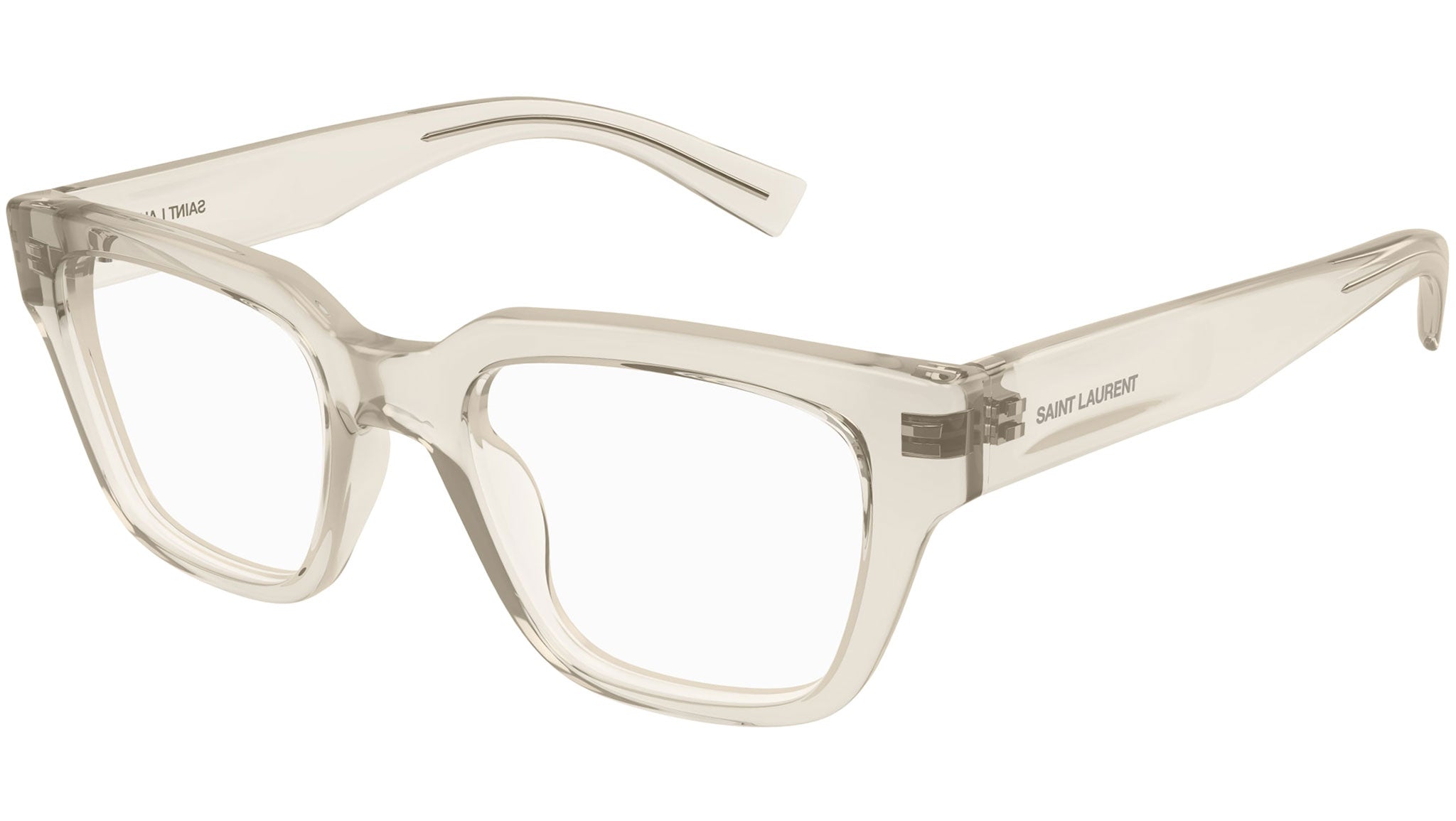 Occhiali da vista SAINT LAURENT SL804 Shiny transparent cream