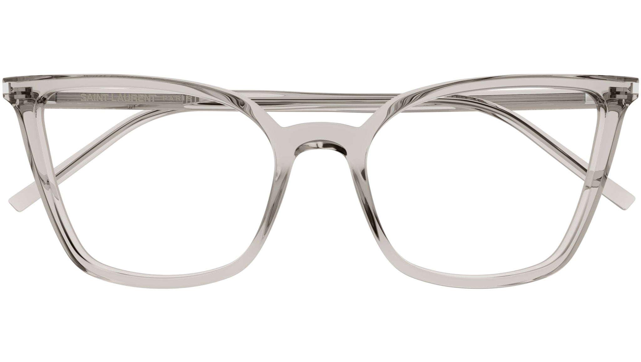 Occhiali da vista SAINT LAURENT SL669 Shiny transparent beige