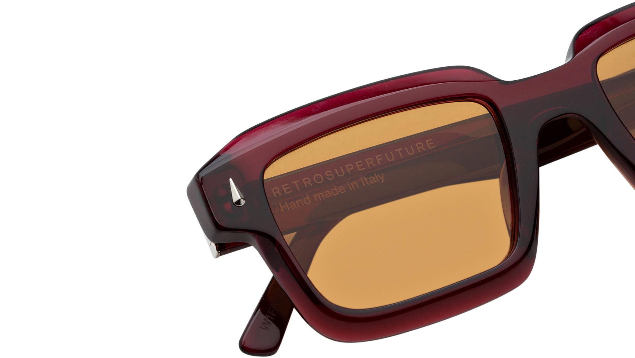 Occhiali RETROSUPERFUTURE Giardino Dark cherry
