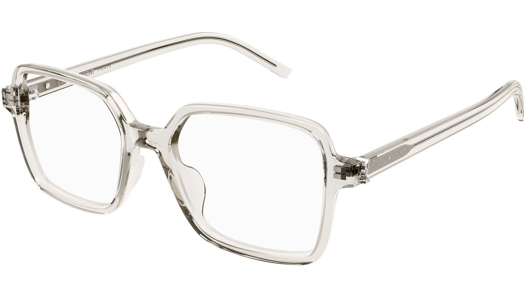 Occhiali da vista SAINT LAURENT SLM139 Shiny transparent cream