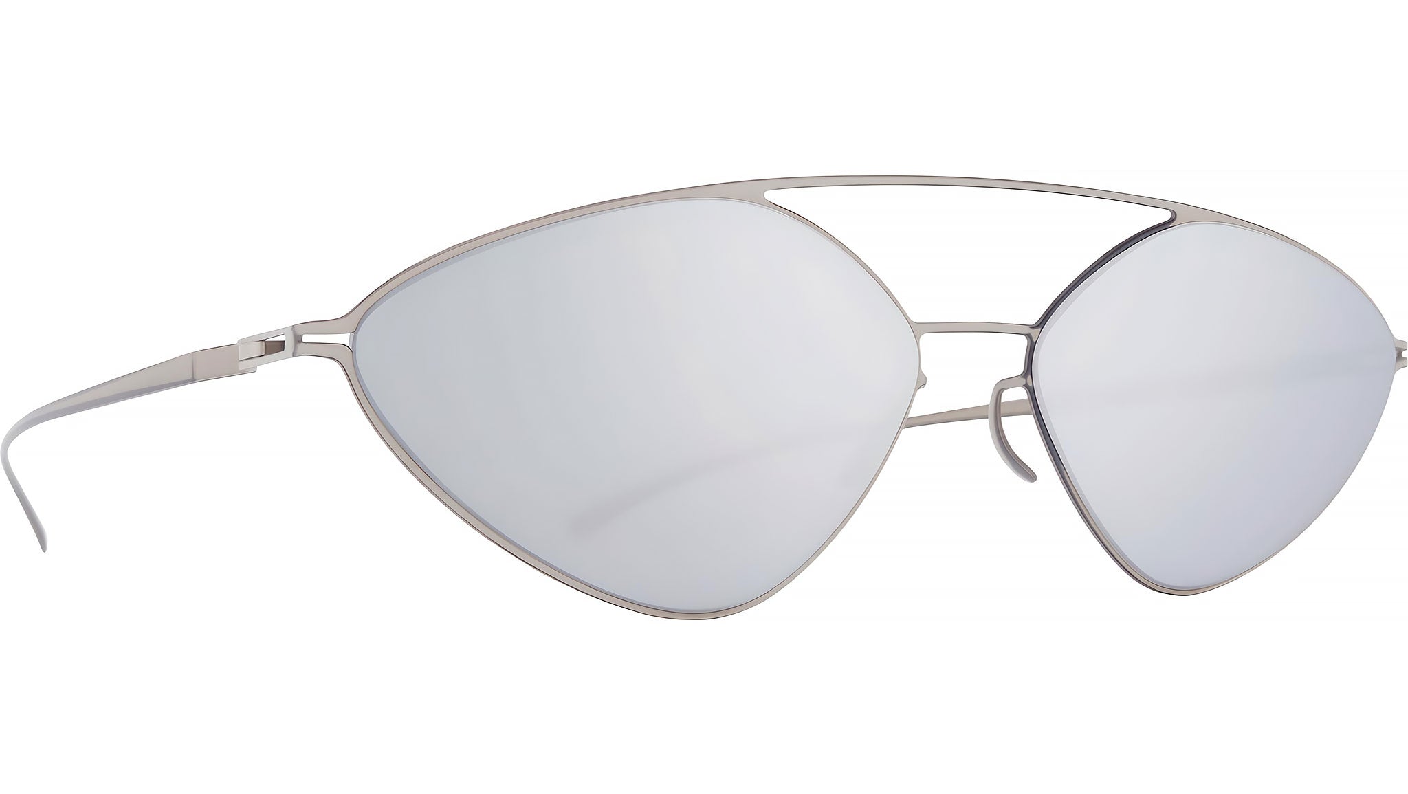 Occhiali da sole MYKITA MMESSE023 Silver silver flash