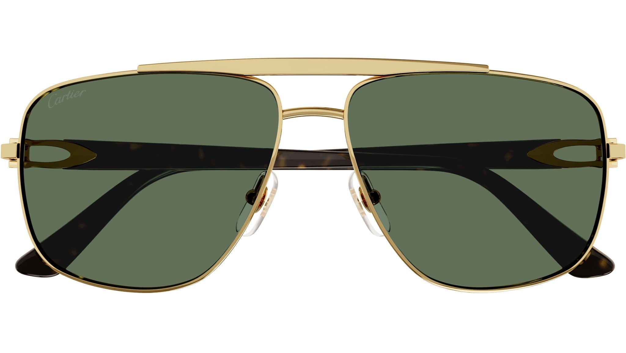Occhiali da sole CARTIER CT0365S Smooth golden finish
