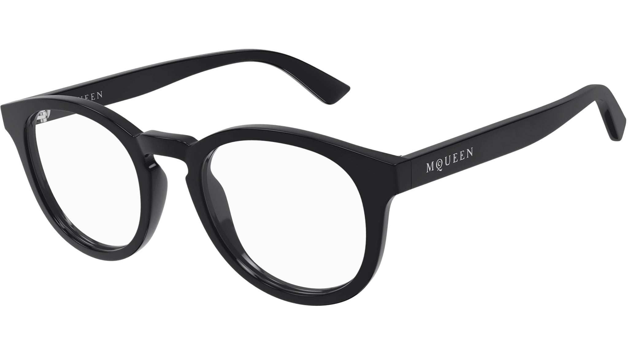 Occhiali da vista ALEXANDER MCQUEEN AM0514O Shiny solid anthracite