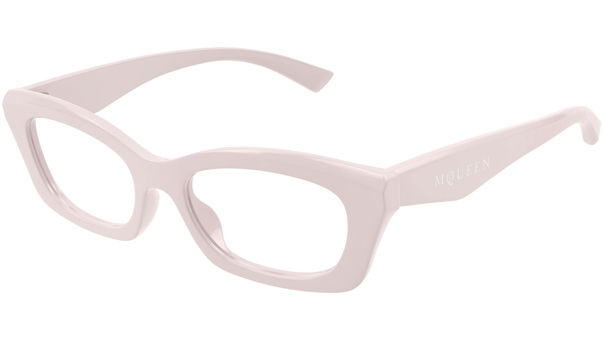 Occhiali da vista ALEXANDER MCQUEEN AM0474O Shiny solid pink