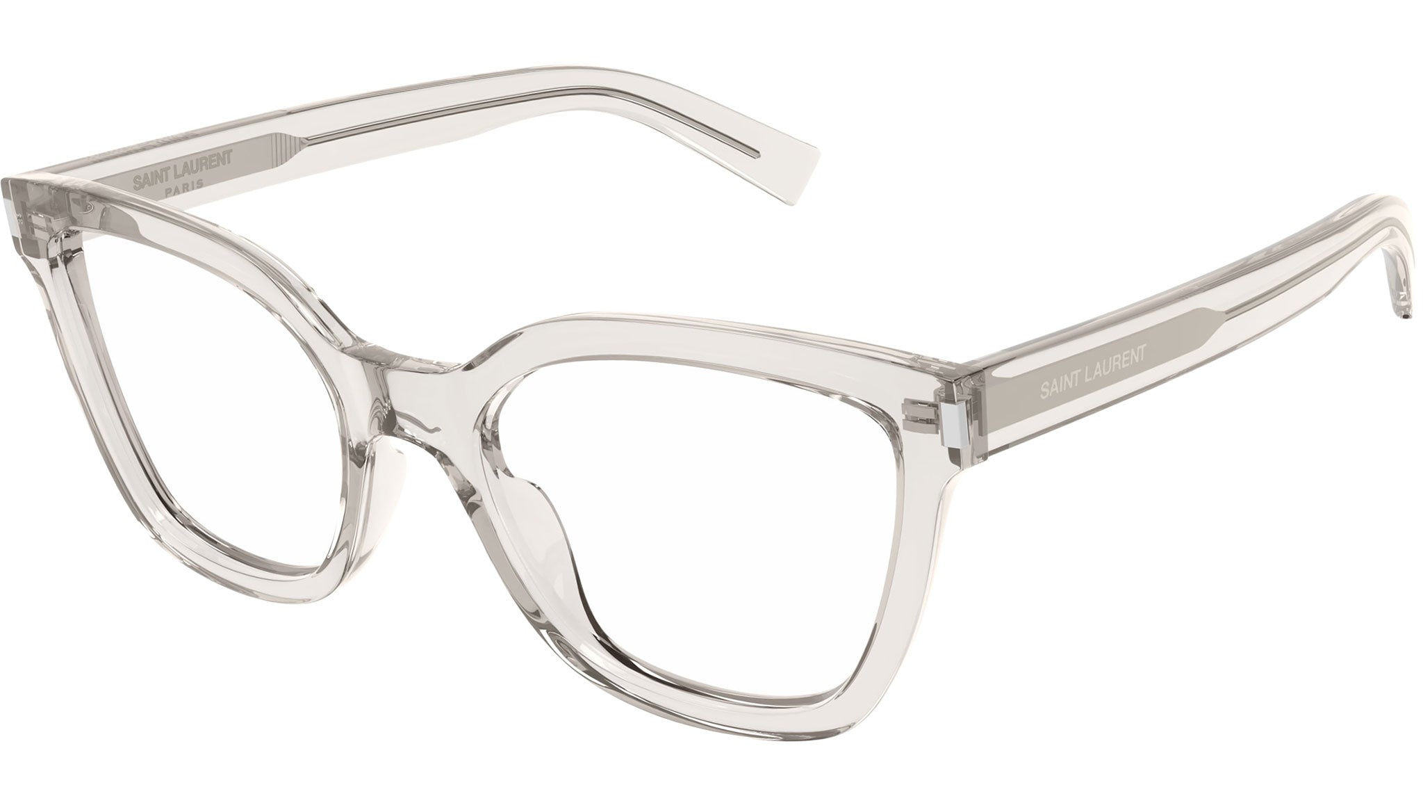 Occhiali da vista SAINT LAURENT SL748 Shiny transparent cream