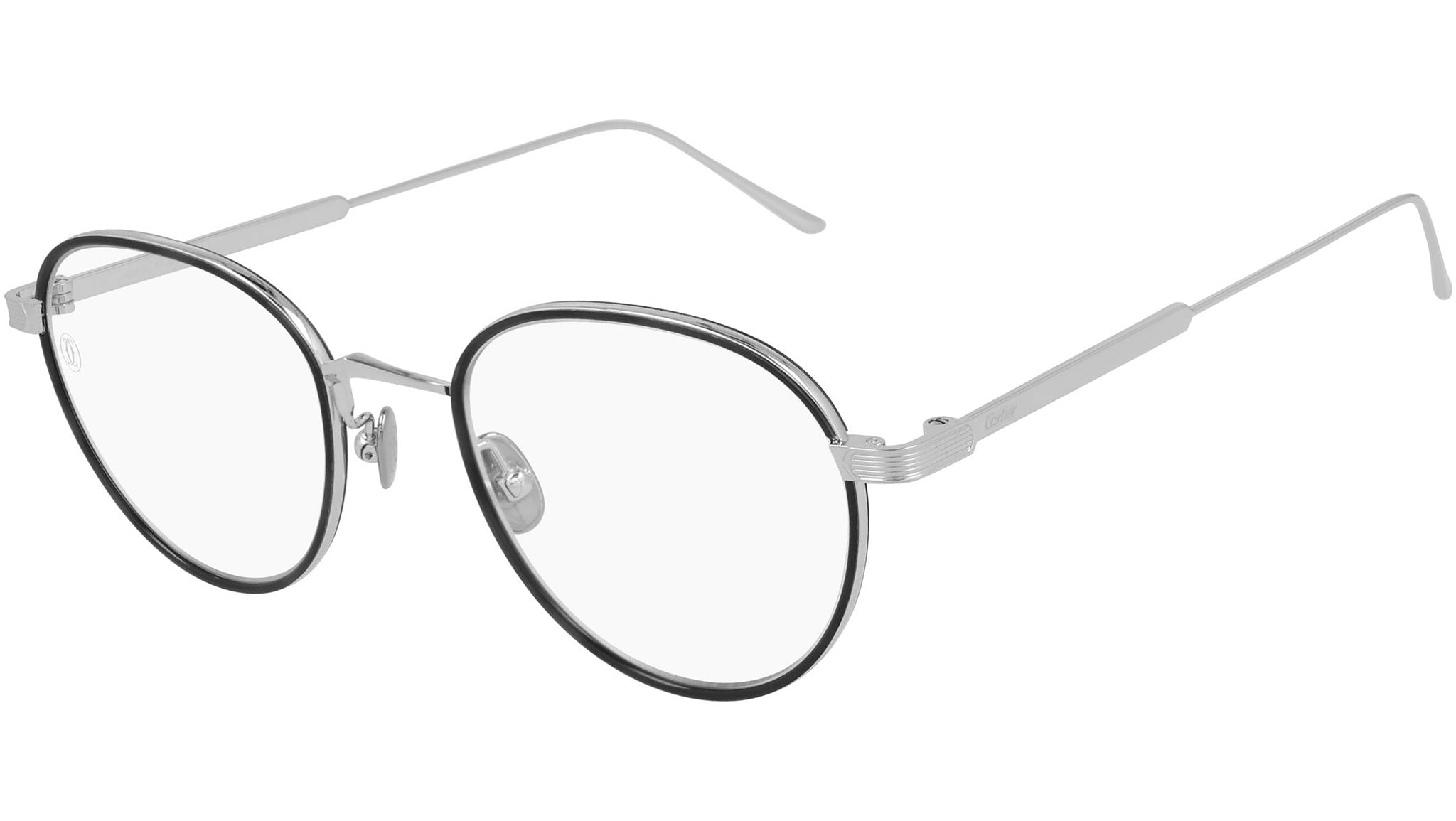Occhiali da vista CARTIER CT0250O Smooth platinum