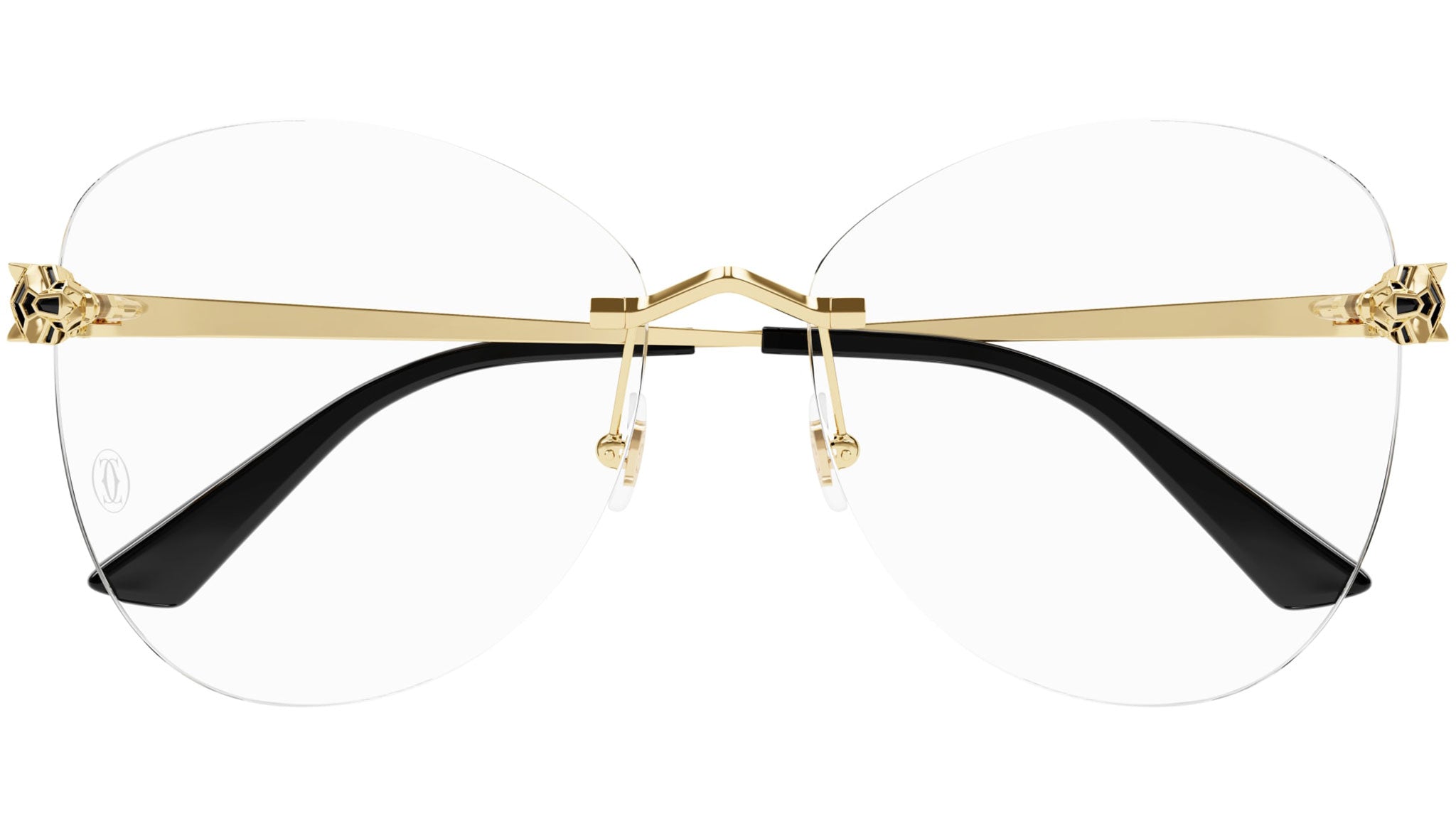 Occhiali da vista CARTIER CT0418O Smooth golden finish