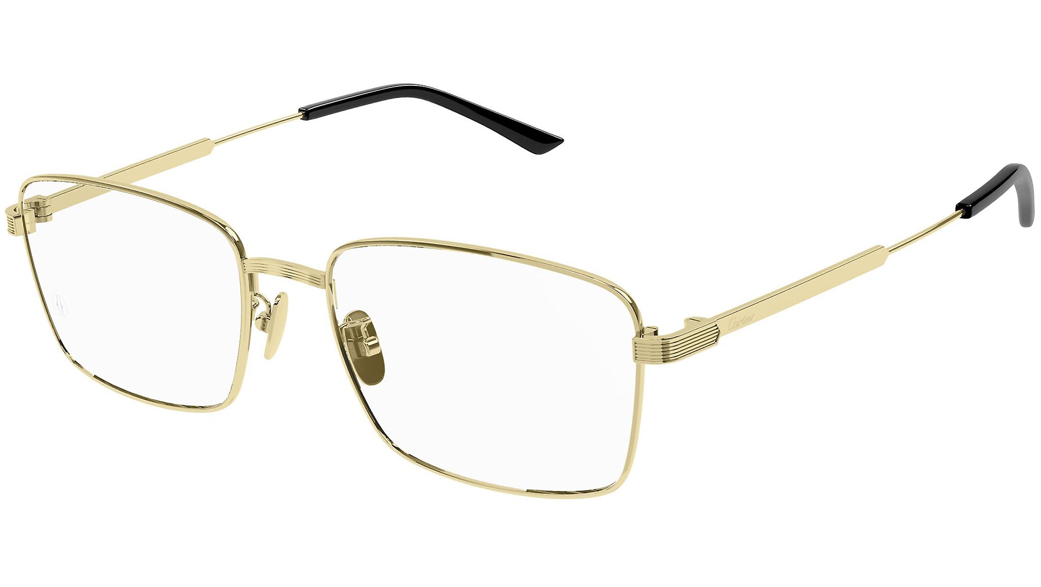 Occhiali da vista CARTIER CT0347O Smooth golden finish
