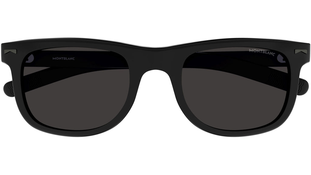 Occhiali da sole MONTBLANC MB0260S Shiny solid black