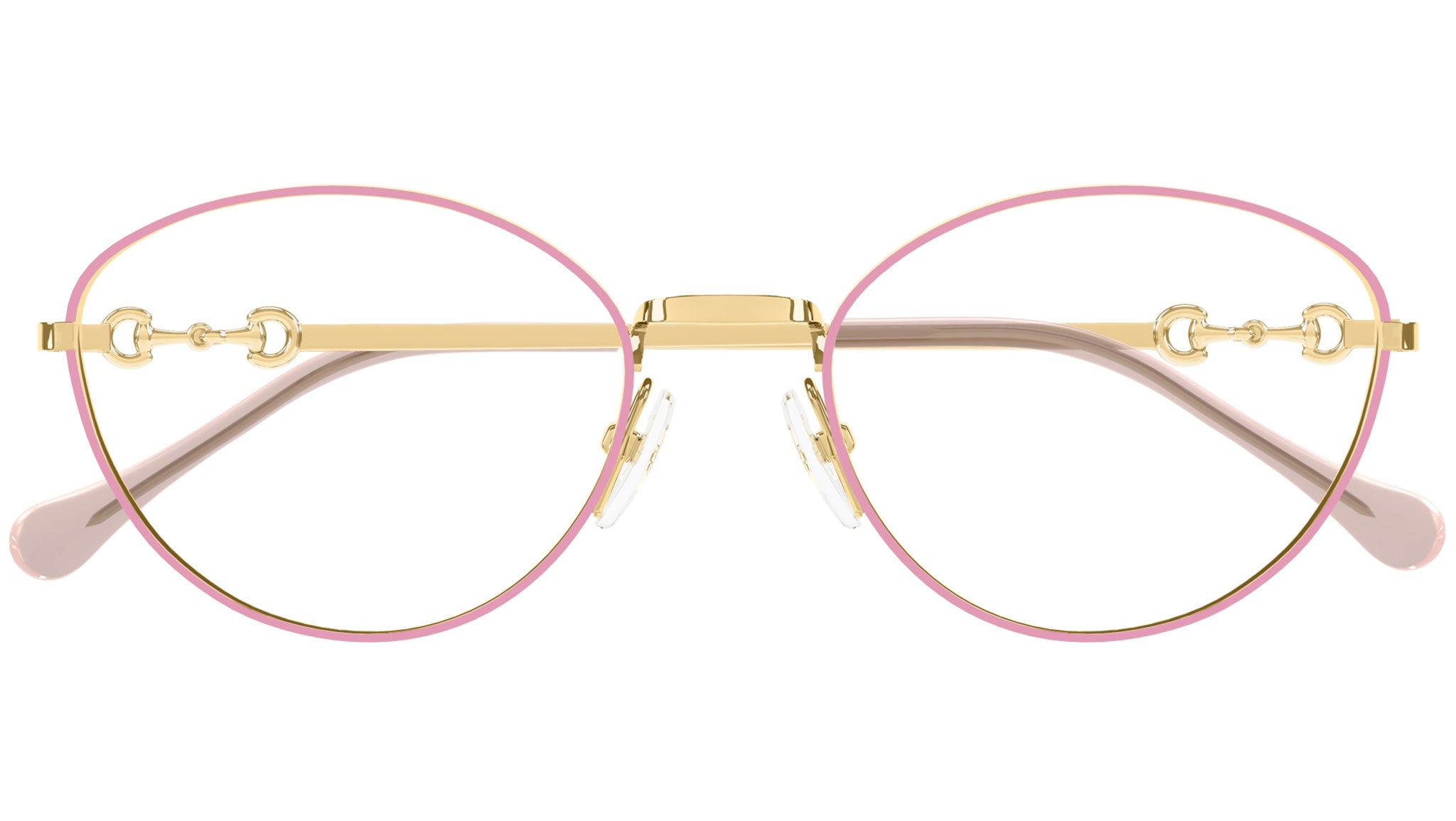 Occhiali da vista GUCCI GG1699O Shiny endura gold with shiny solid fuchsia 1 3 external varnished eyerims