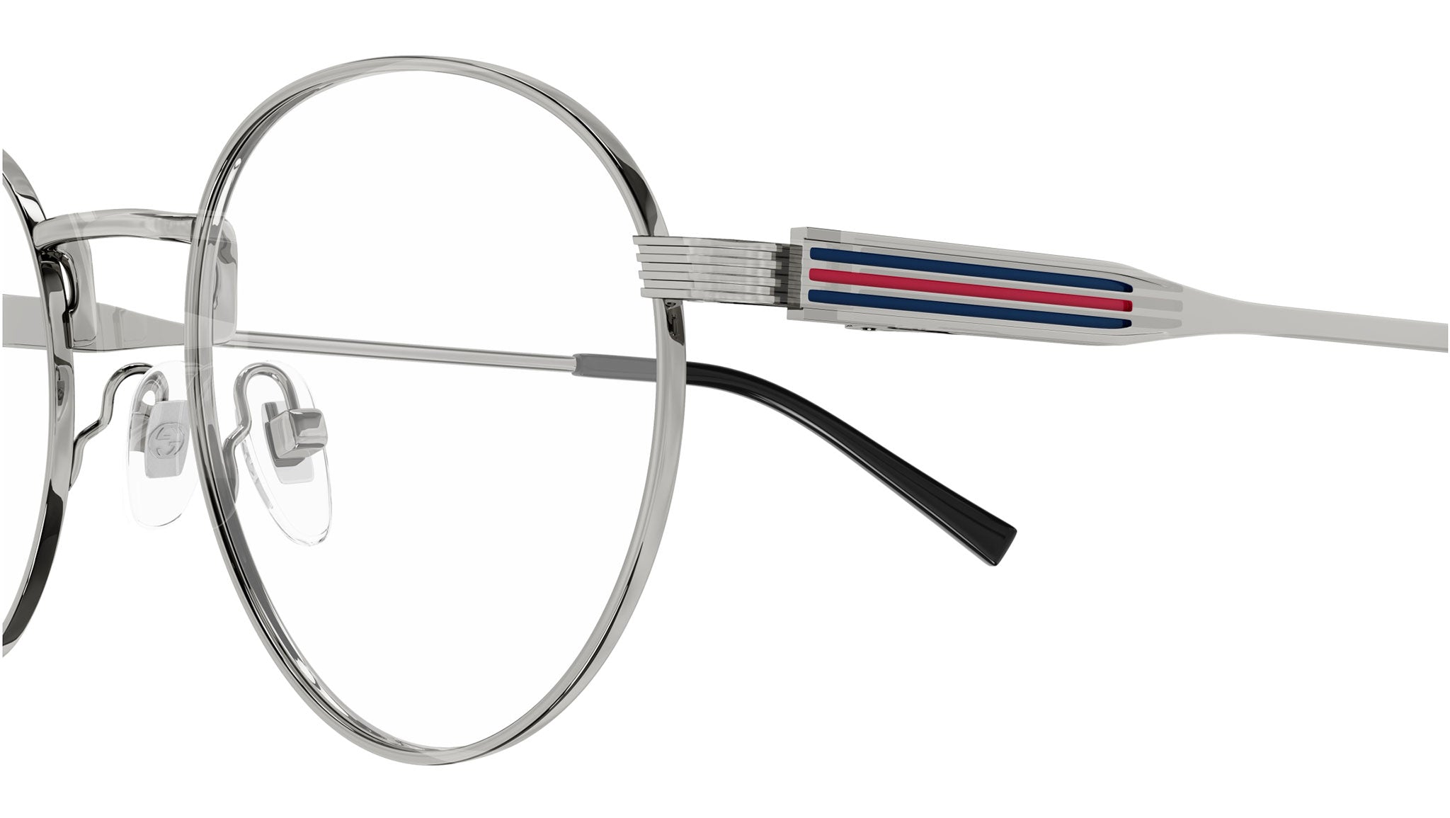 Occhiali da vista GUCCI GG1877O Shiny light ruthenium