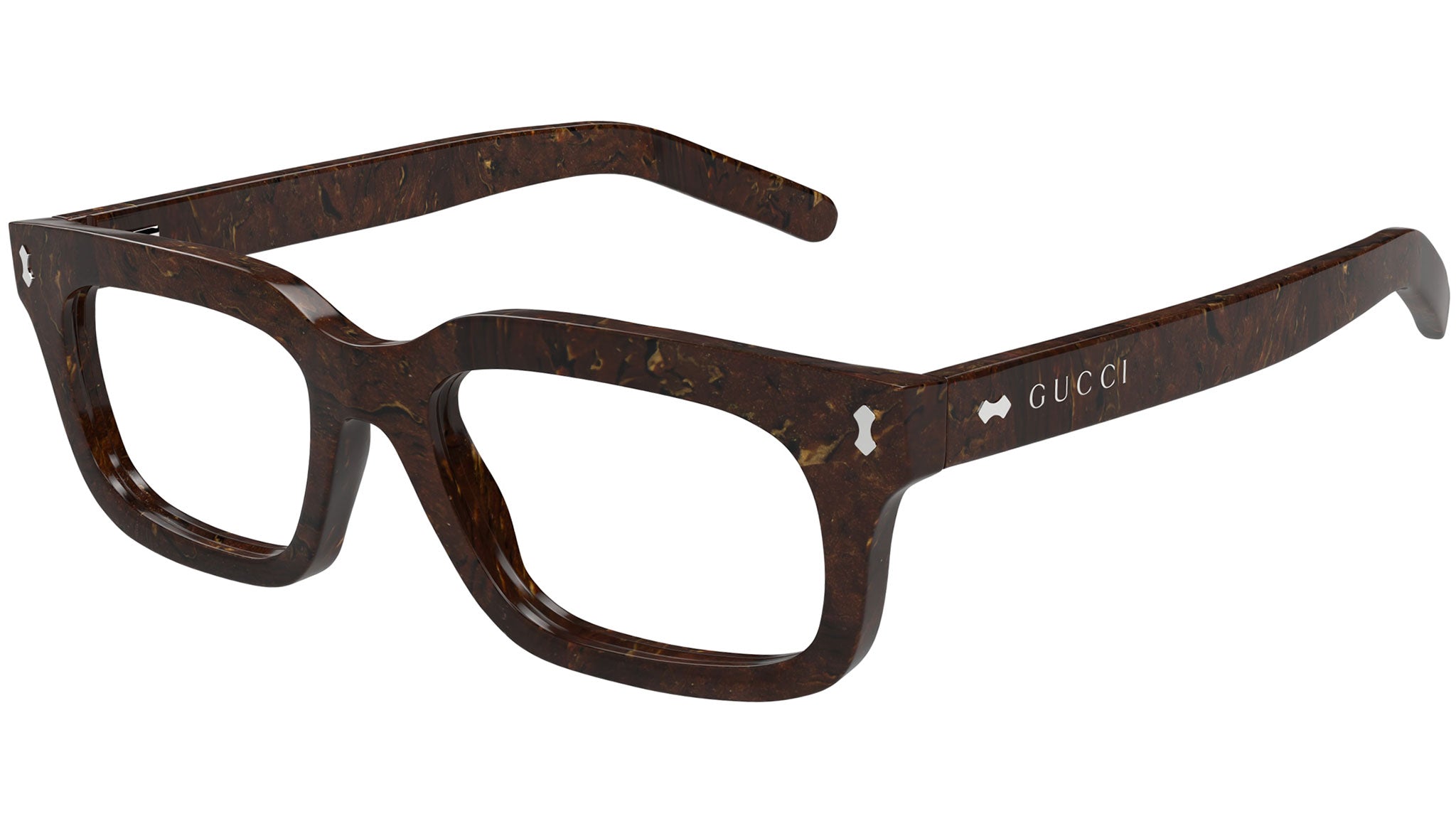 Occhiali da sole GUCCI GG1711S Shiny dark brown radica