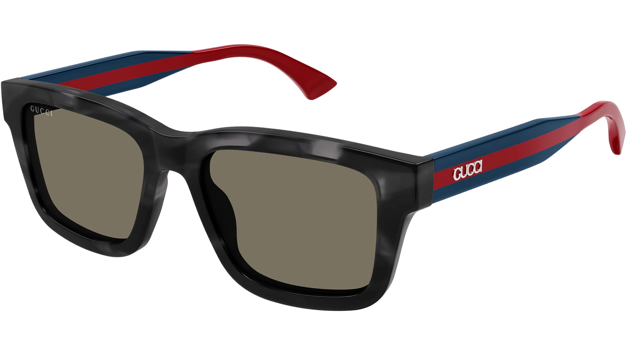 Occhiali da sole GUCCI GG1869S Shiny melange grey classic havana