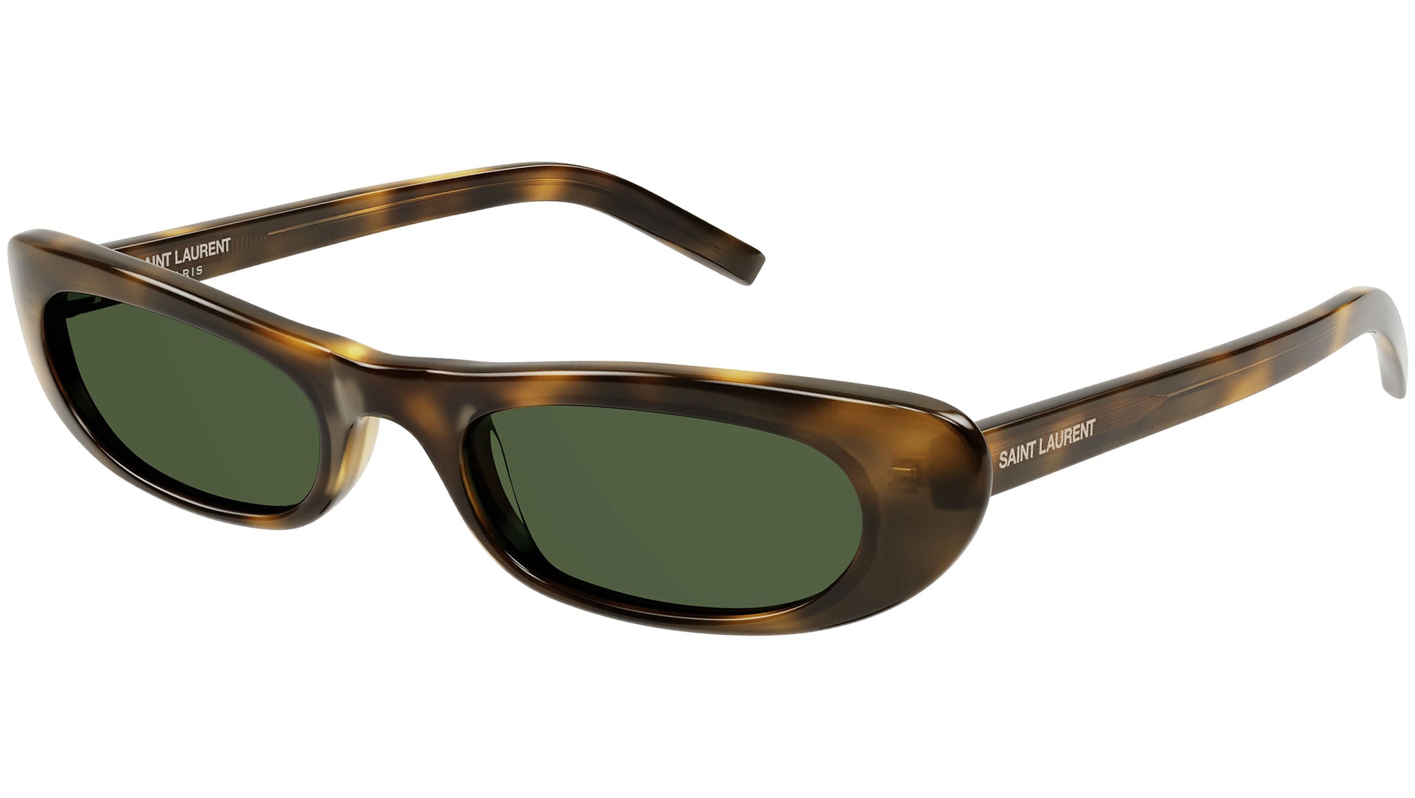 Occhiali da sole SAINT LAURENT SL557 Shiny medium havana