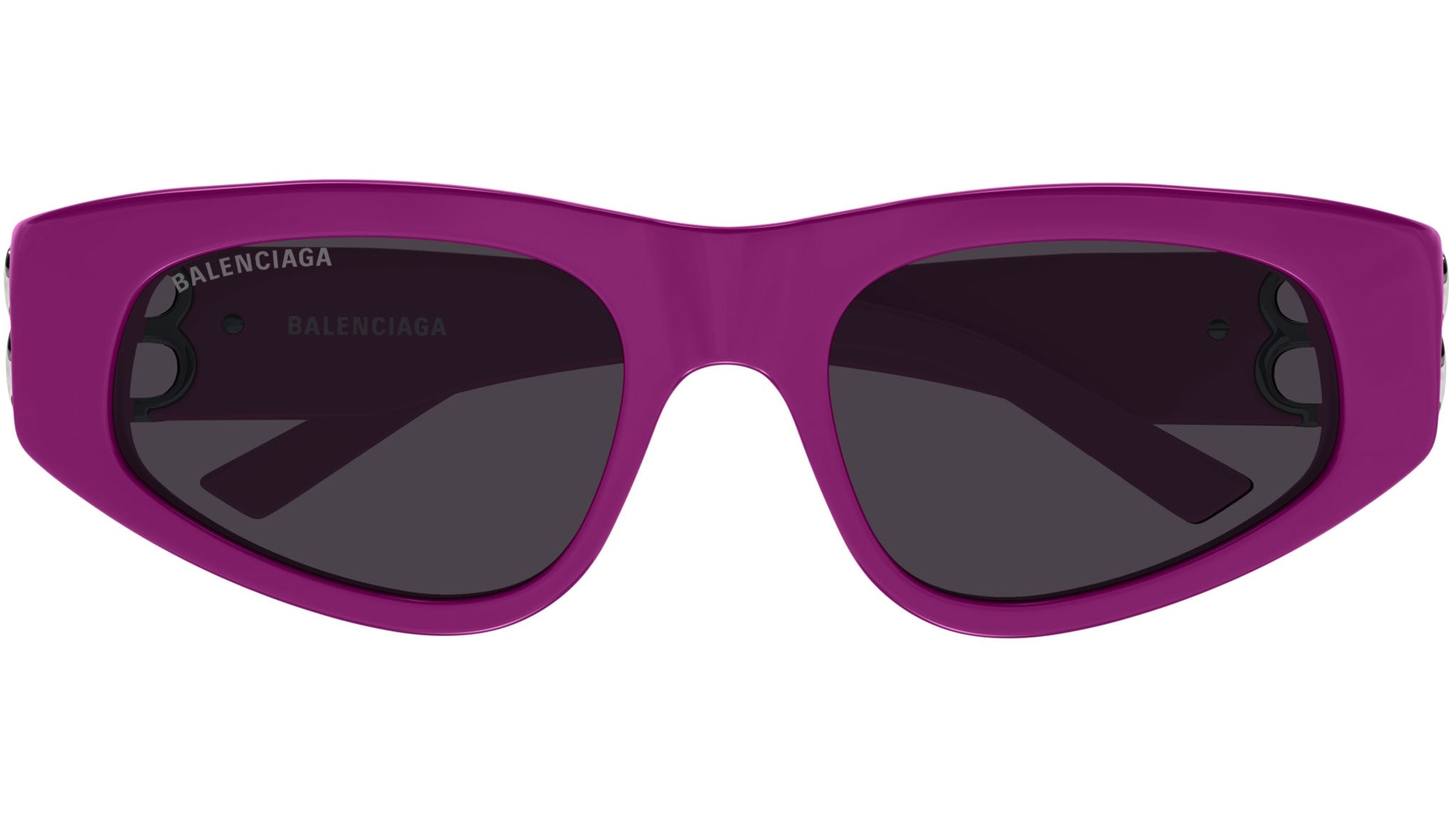 Occhiali da sole BALENCIAGA BB0095S Shiny solid fuchsia