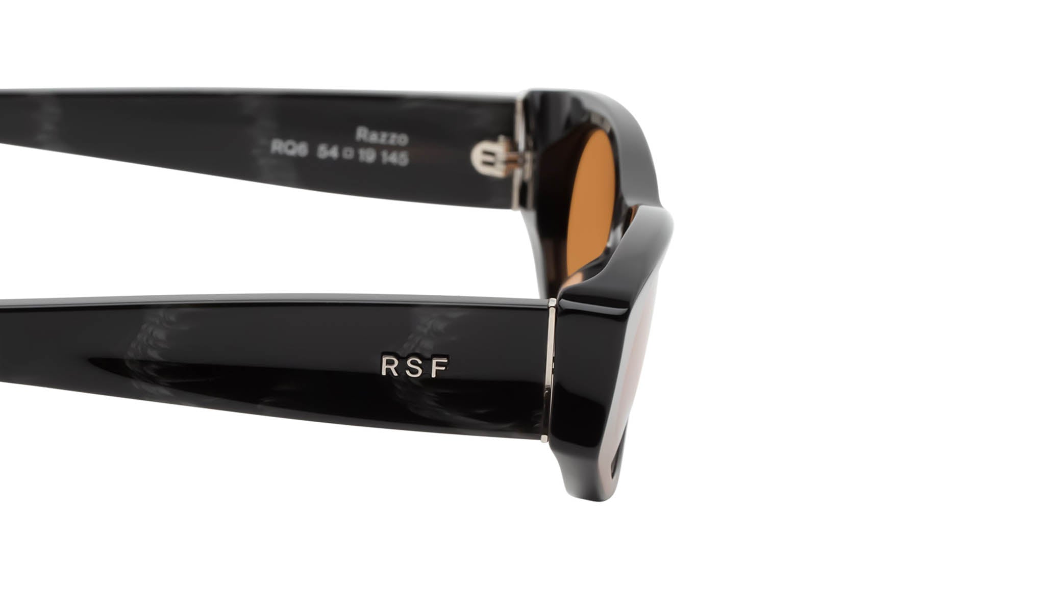 Occhiali RETROSUPERFUTURE Razzo Striped black fiammato