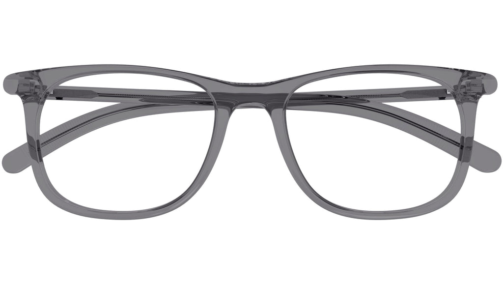 Occhiali da vista MONTBLANC MB0351O Shiny transparent grey