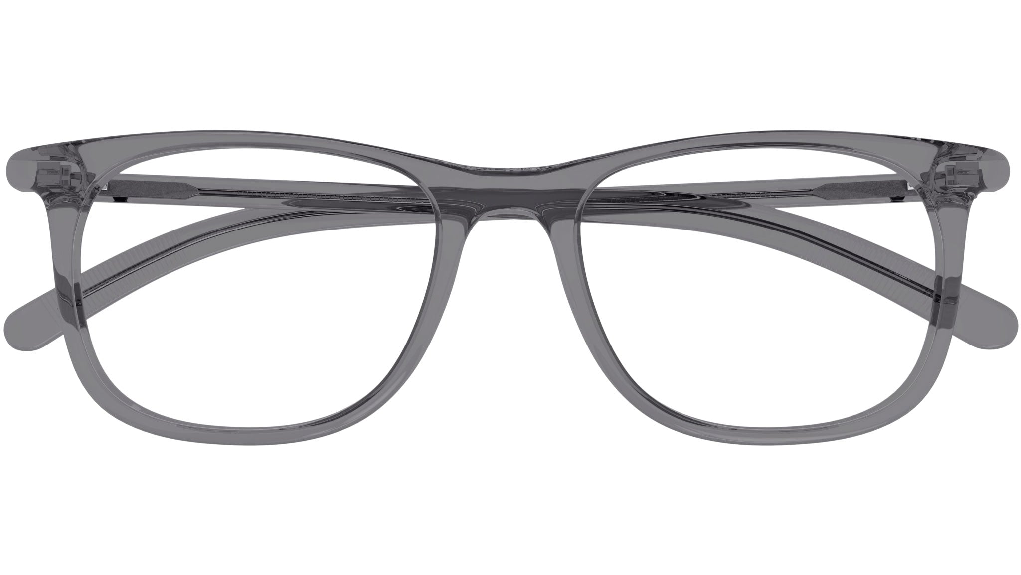 Occhiali da vista MONTBLANC MB0351O Shiny transparent grey