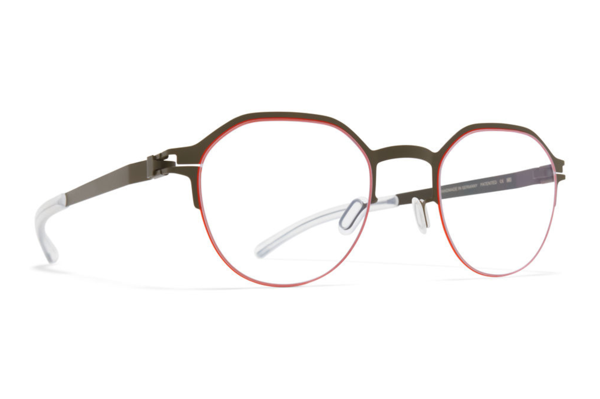 Occhiali da vista MYKITA DORIAN Camougreen Tangerine