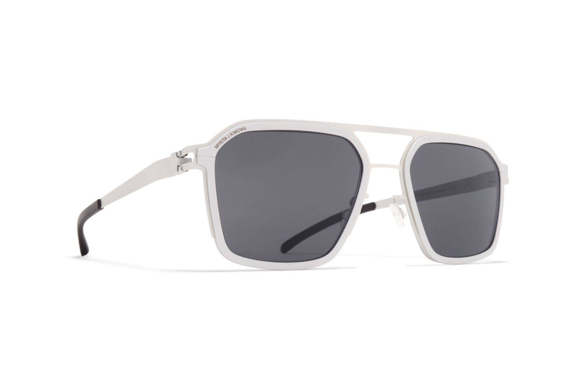 occhiali da sole MYKITA RIMOWA MR003 AL2 White Silver Silver