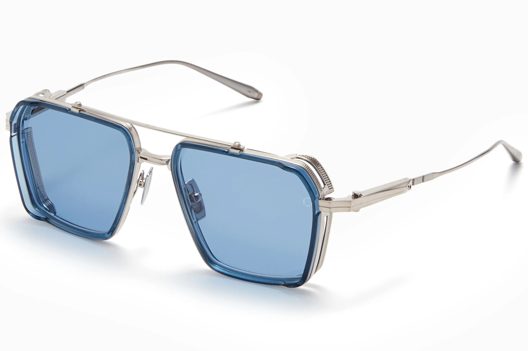 Occhiali da sole AKONI TIROS Brushed Silver