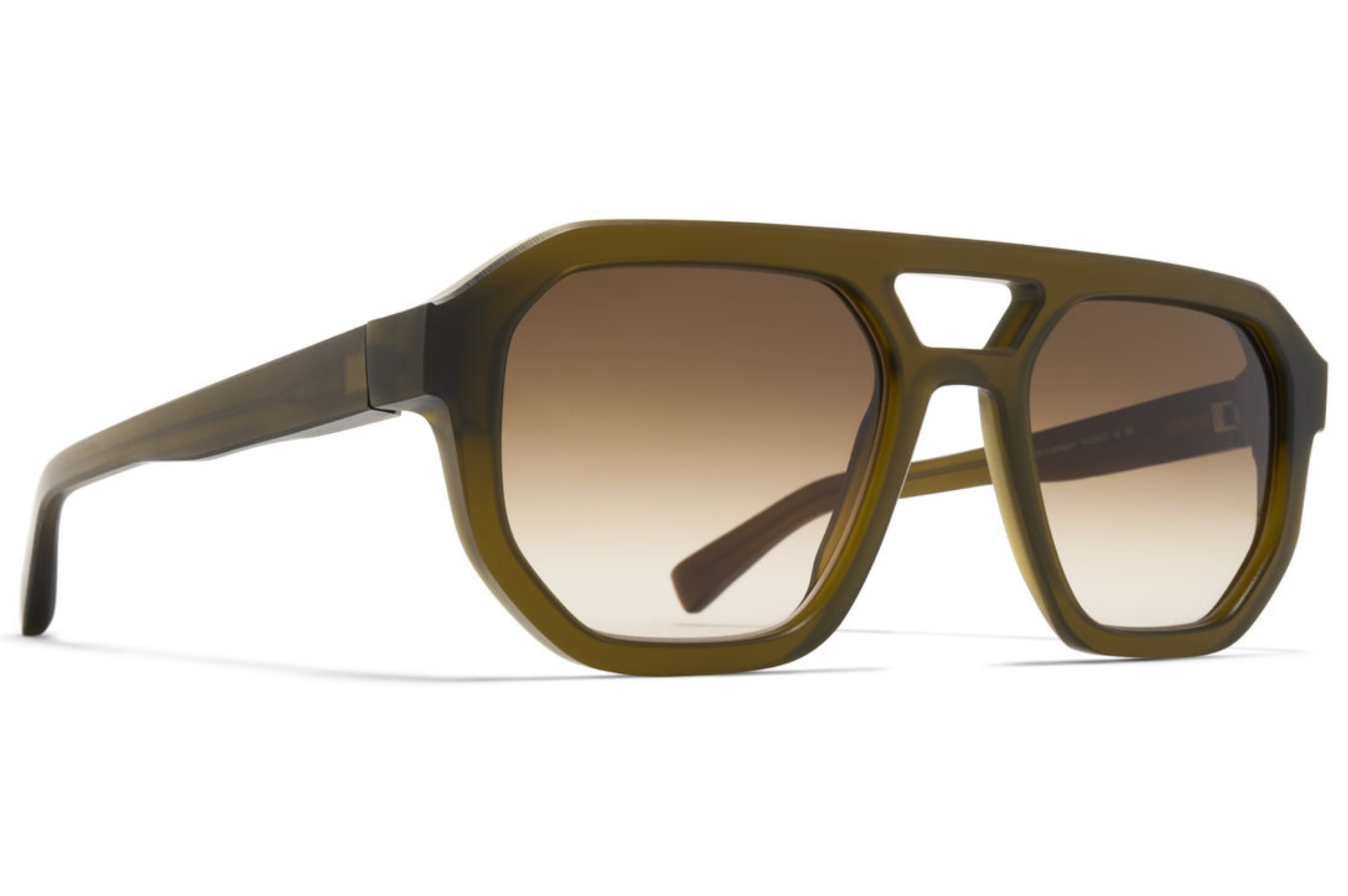 Occhiali da sole MYKITA AMARE Chilled Raw Peridot Silver