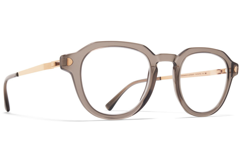Occhiali da vista MYKITA ALBERT C161-Clear Ash Champagne Gold
