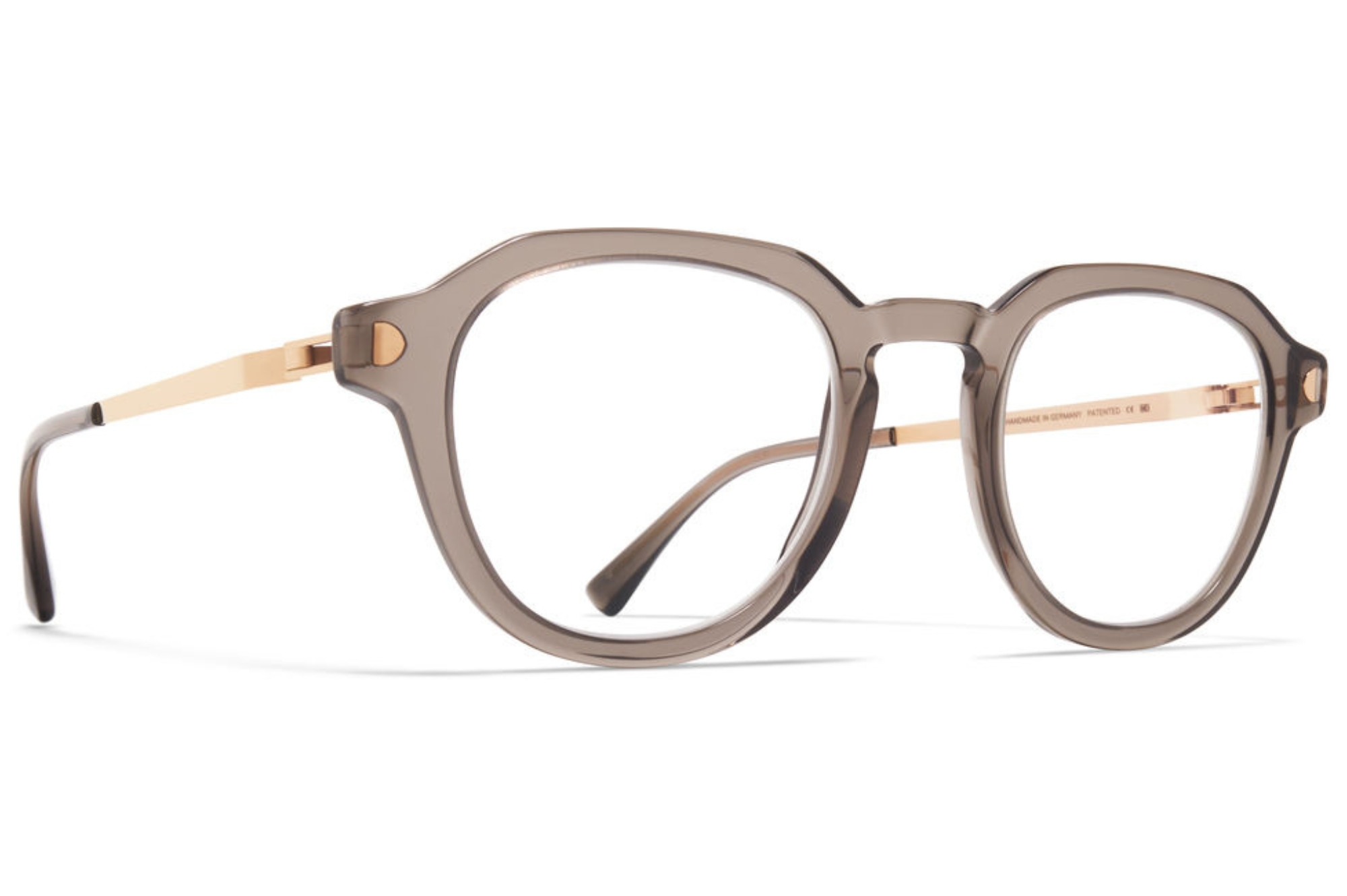 Occhiali da vista MYKITA ALBERT C161-Clear Ash Champagne Gold