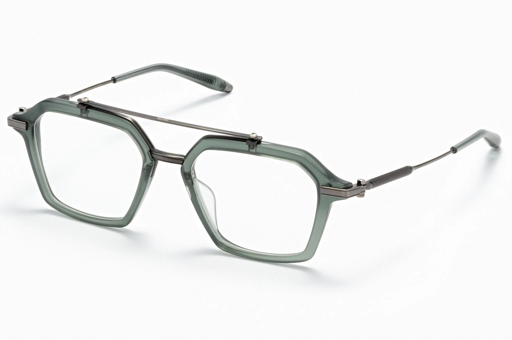 Occhiali da vista AKONI AKARI UNIVERSAL FIT Matte Crystal Blue