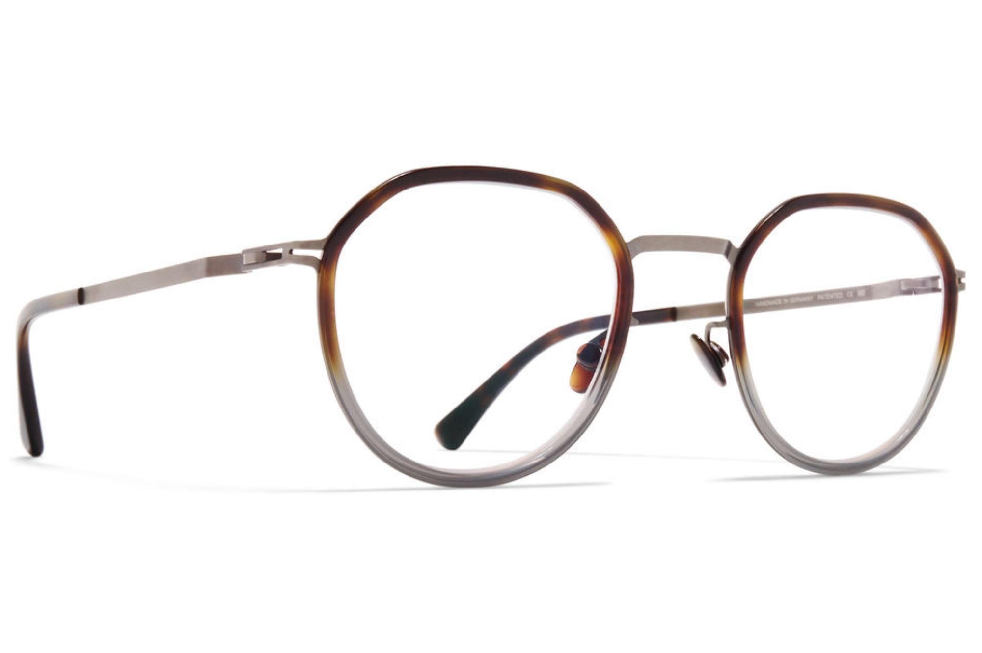 Occhiali da vista MYKITA JUSTUS A74-Shiny Silver Clear Ash