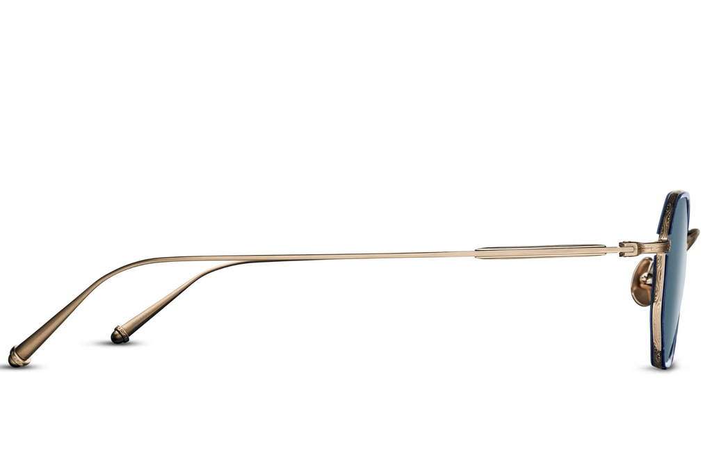 Occhiali da sole MATSUDA M3086-I Brushed Gold - Navy