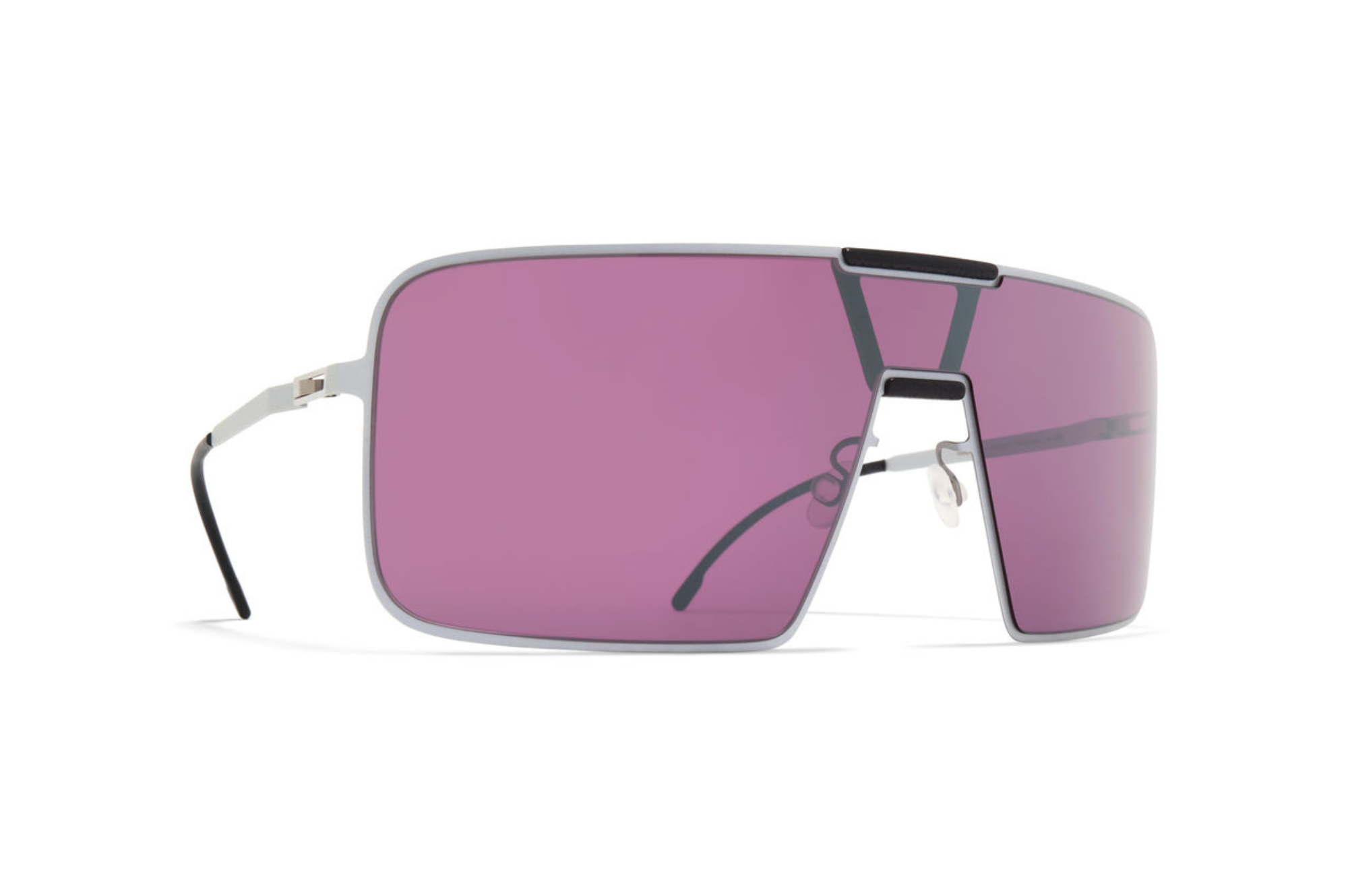 occhiali da sole MYKITA RIMOWA MR004 MH72-White Silver Pitch Black