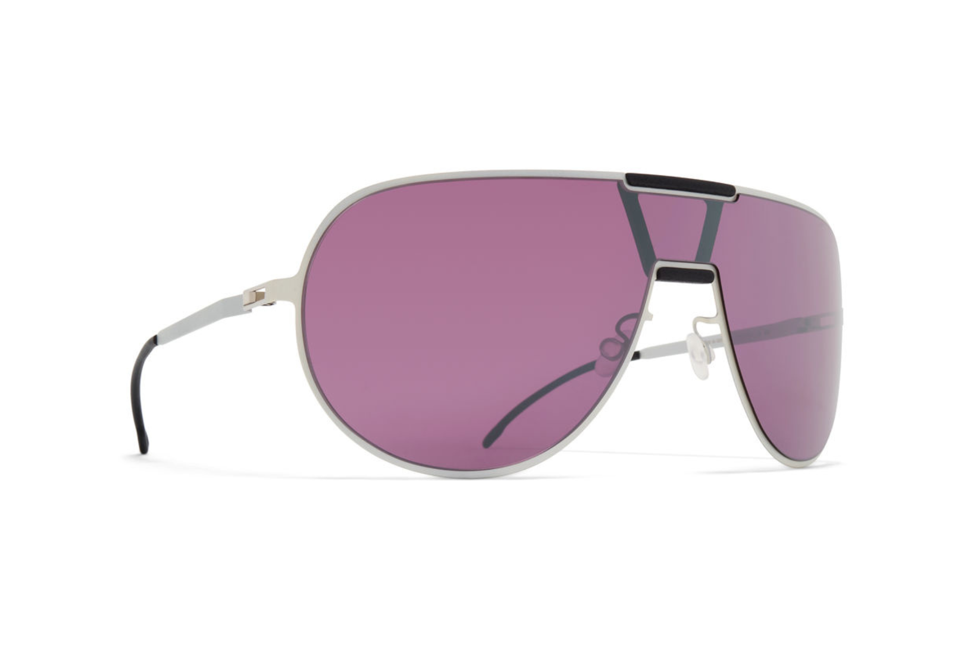 occhiali da sole MYKITA RIMOWA MR005 MH72-White Silver Pitch Black
