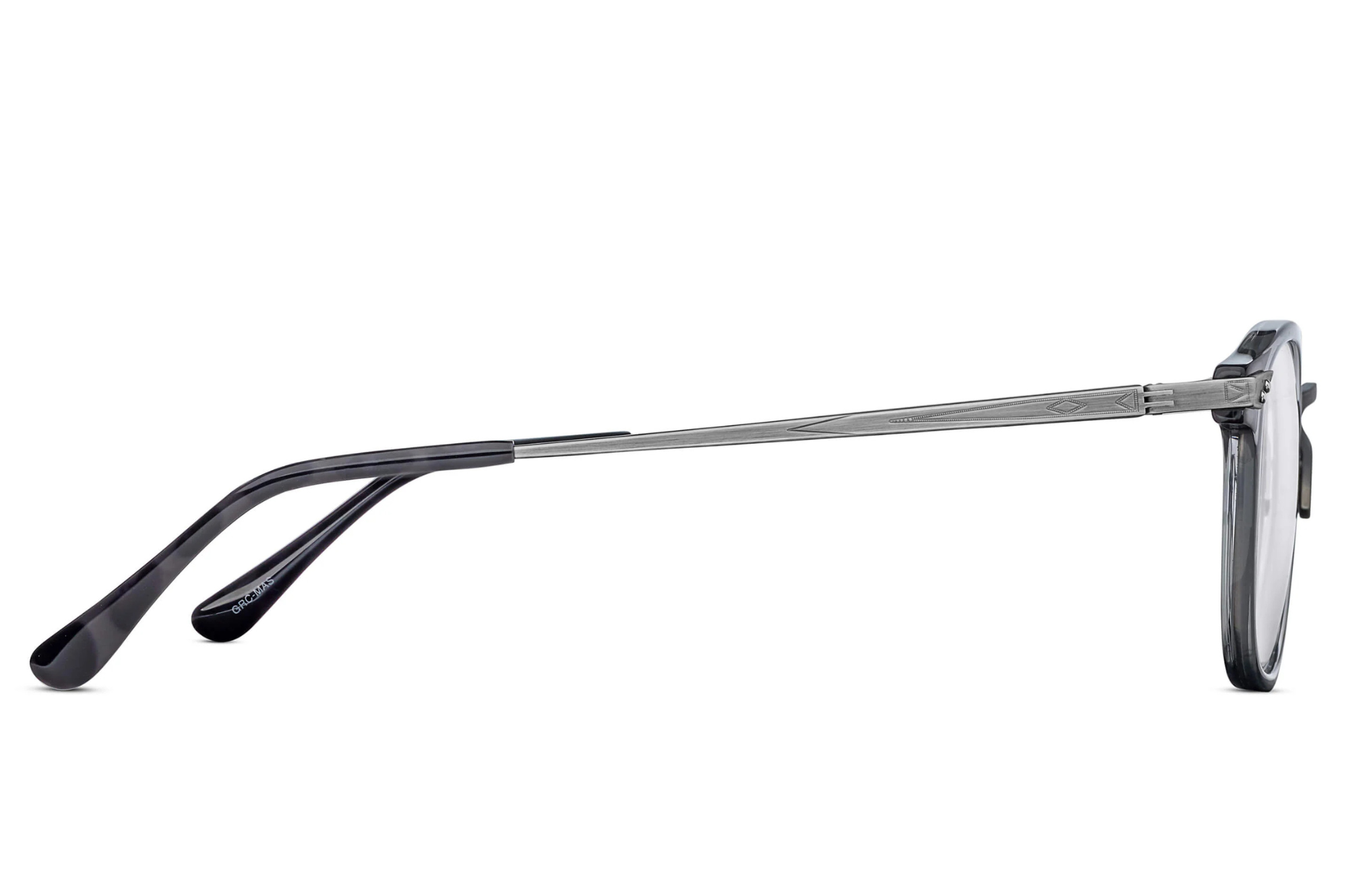 Occhiali da vista MATSUDA 2808H Grey Crystal - Antique Silver