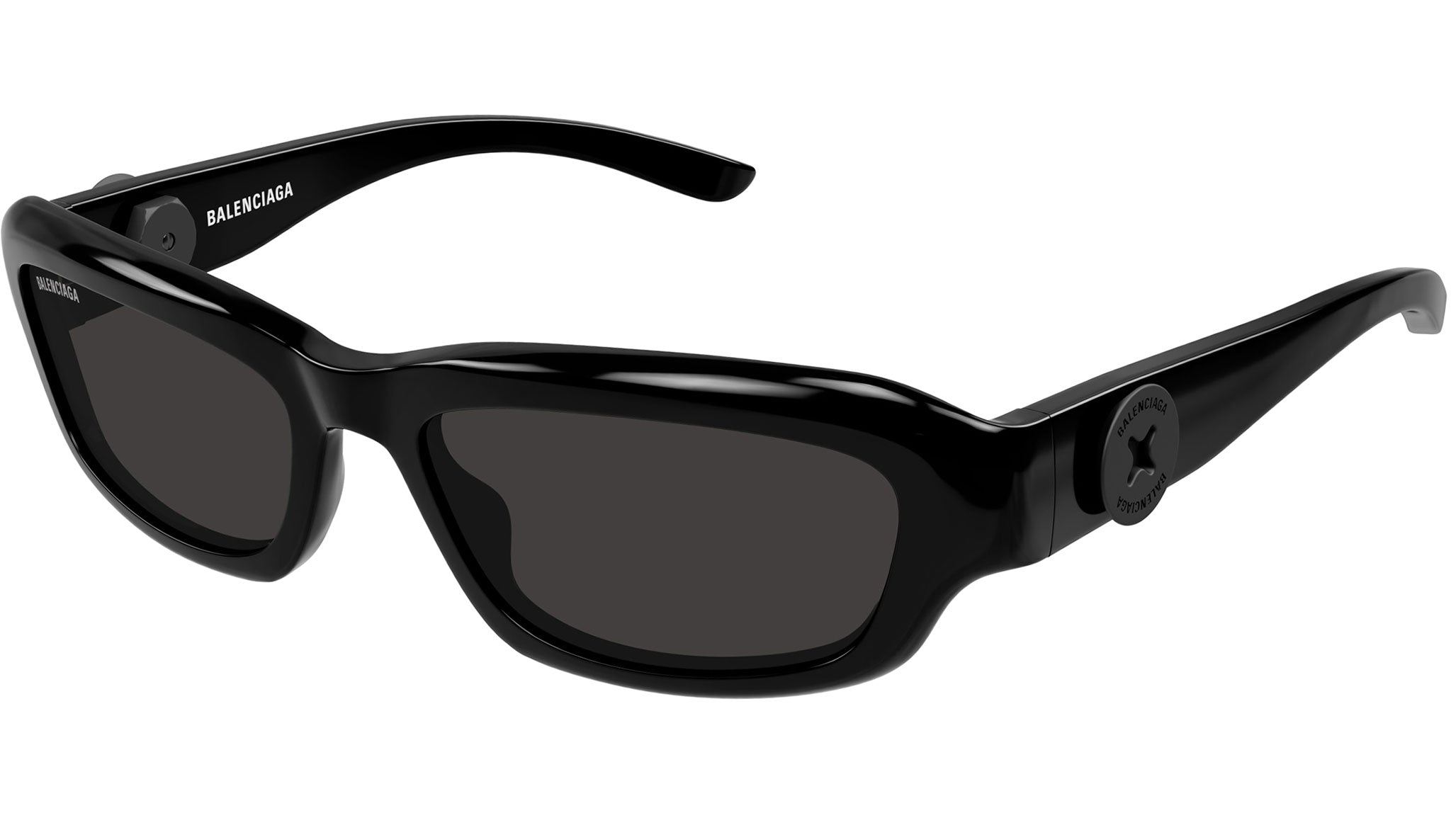 Occhiali da sole BALENCIAGA BB0409S Shiny solid black