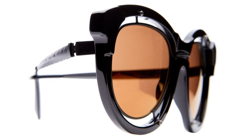 Occhiali da sole KUBORAUM H93 Black shine