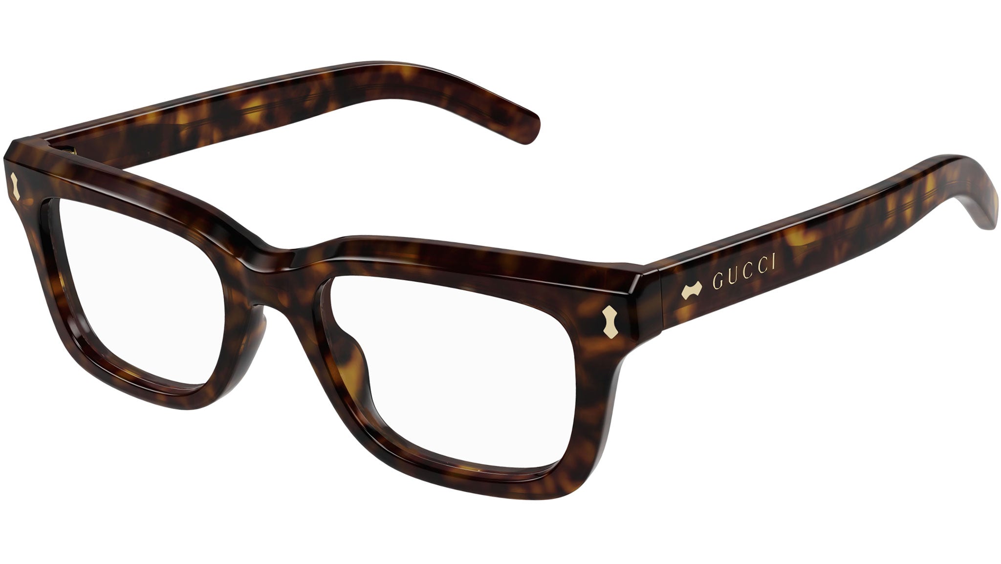 Occhiali da vista GUCCI GG1522O Shiny dark havana
