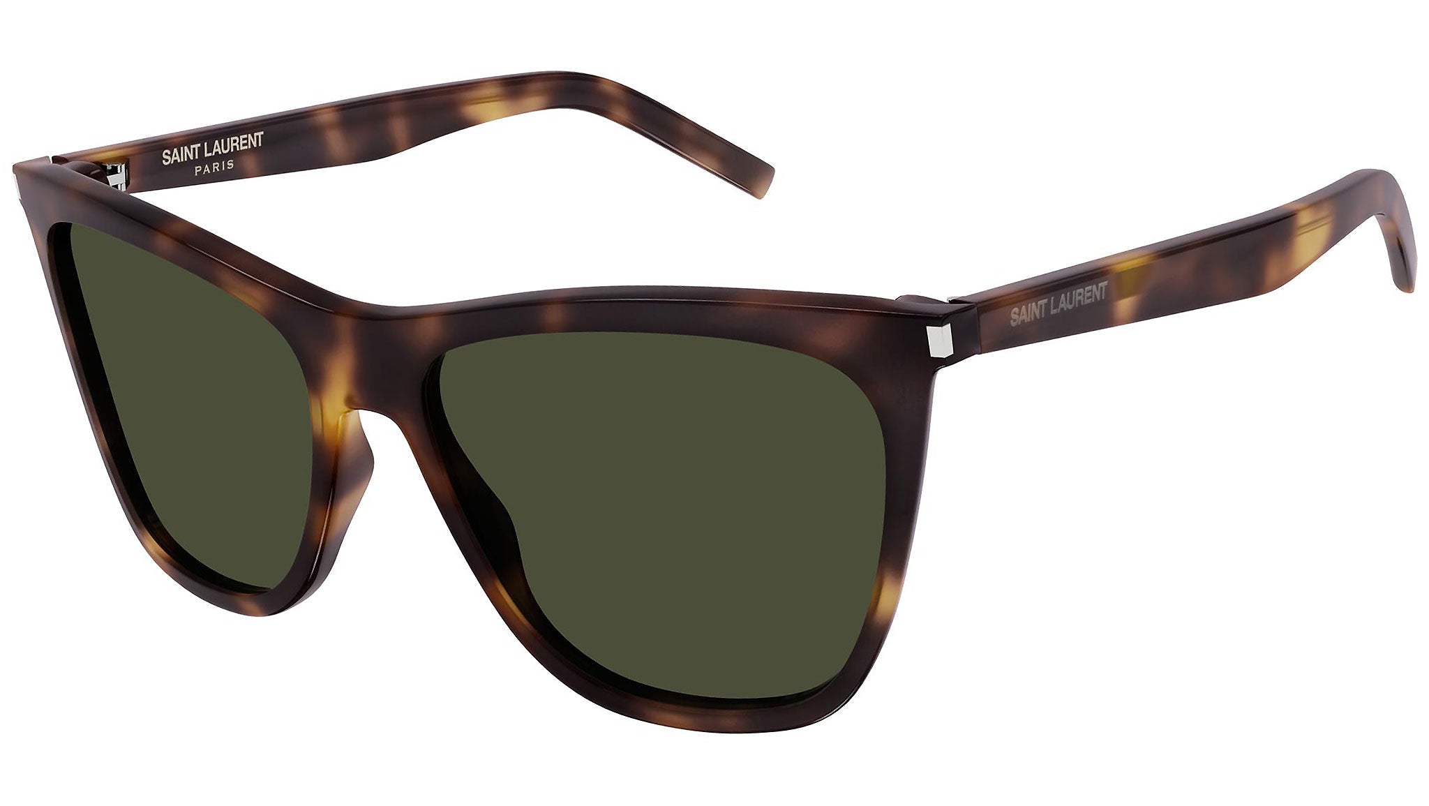 Occhiali da sole SAINT LAURENT SL526 Shiny medium havana