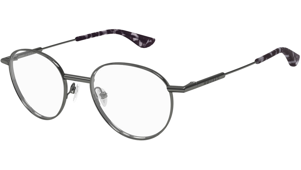 Occhiali da vista ALEXANDER MCQUEEN AM0502O Shiny dark ruthenium